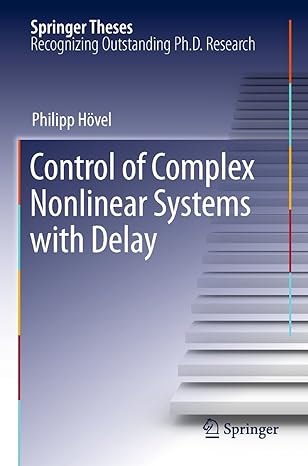 control of complex nonlinear systems with delay 1st edition philipp ha vel 3642141099, 978-3642141096