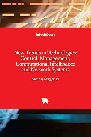 new trends in technologies control management computational intelligence and network systems 1st edition er