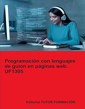 programacia n con lenguajes de guion en pa ginas web uf1305 1st edition da a beatriz coronado garca a ,d