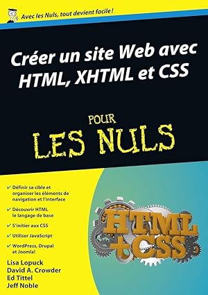 craer un site web avec html xhtml et css magapoche pour les nuls 1st edition lisa lopuck ,david a crowder ,ed