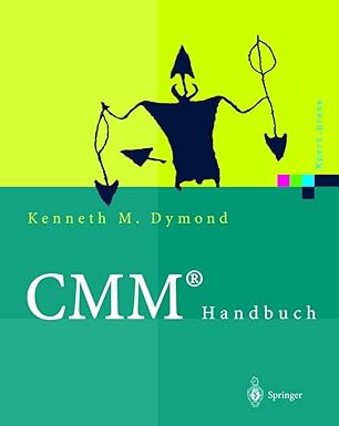 cmma handbuch das capability maturity modela fa 1/4r software 1st edition kenneth m dymond ,process