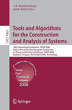 tools and algorithms for the construction and analysis of systems 14th international conference tacas 2008