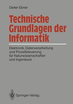 technische grundlagen der informatik elektronik datenverarbeitung und prozea steuerung fa 1/4r