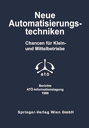 neue automatisierungstechniken chancen fa 1/4r klein und mittelbetriebe 1st edition f margulies ,g hillebrand