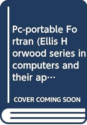 pc portable fortran 1st edition m w clark 0470207566, 978-0470207567