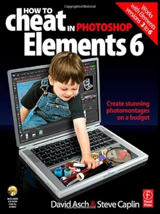 how to cheat in photoshop elements 6 create stunning photomontages on a budget 1st edition david asch ,steve