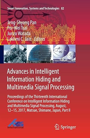 advances in intelligent information hiding and multimedia signal processing proceedings of the thirteenth