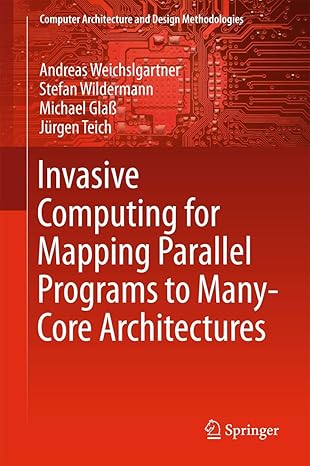 invasive computing for mapping parallel programs to many core architectures 1st edition andreas
