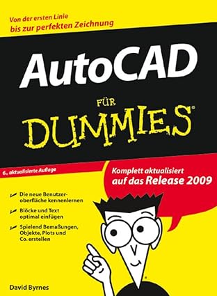 auto cad 2009 fur dummies 1st edition david byrnes ,gerhard franken 3527704833, 978-3527704835