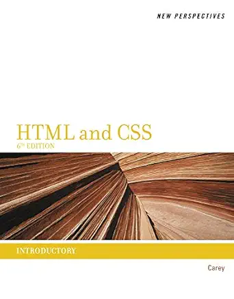 new perspectives on html and xhtml introductory 1st edition patrick m carey 1111526486, 978-1111526481