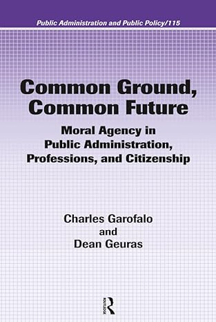 common ground common future 1st edition charles garofalo ,dean geuras ,jack rabin 0824753372, 978-0824753375