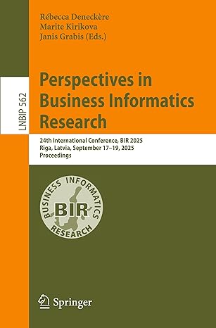 perspectives in business informatics research 24th international conference bir 2025 riga latvia september