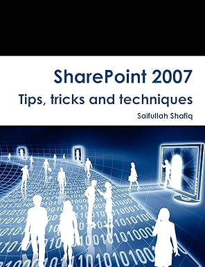 sharepoint 2007 tips tricks and techniques 1st edition saifullah shafiq ,sadia younas 0557250897,