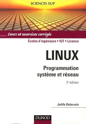 linux programmation systa me et raseau 1st edition delacroix j 2100525395, 978-2100525393