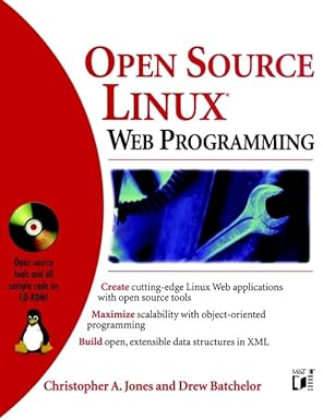open source linux web programming 1st edition christopher a jones ,drew batchelor 0764546198, 978-0764546198
