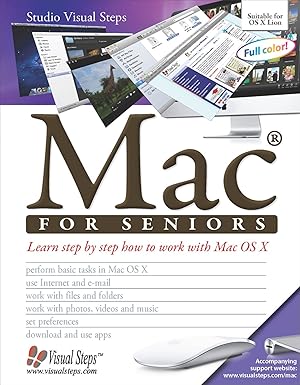 mac for seniors 1st edition studio visual steps 9059050088, 978-9059050082