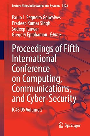 proceedings of fifth international conference on computing communications and cyber security ic4s05 volume 2