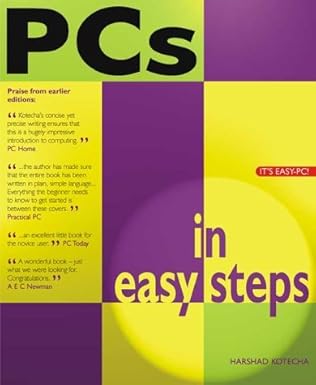 pcs in easy steps 1st edition harshad kotecha 1840780452, 978-1840780451