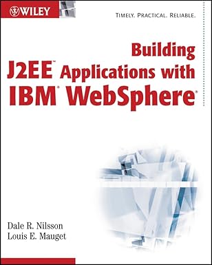 building j2ee applications with ibm websphere 1st edition dale r nilsson ,louis e mauget 0471281573,