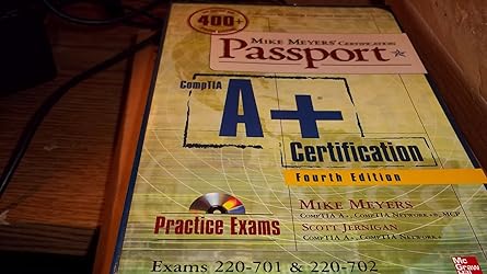 mike meyers comptia a+ certification passport 1st edition michael meyers 0071702989, 978-0071702980