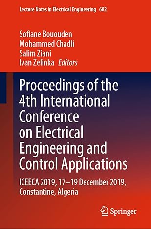 proceedings of the 4th international conference on electrical engineering and control applications iceeca