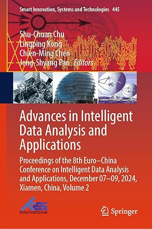 advances in intelligent data analysis and applications proceedings of the 8th euro china conference on