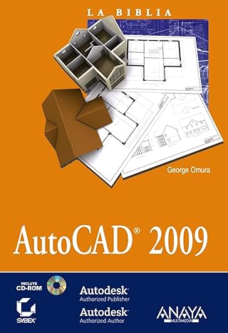autocad 2009 1st edition george omura 8441525269, 978-8441525269