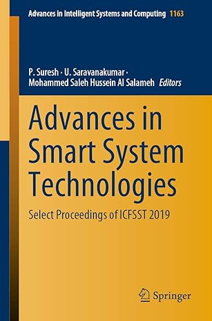 advances in smart system technologies select proceedings of icfsst 2019 1st edition p suresh ,u saravanakumar