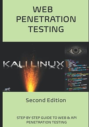 web penetration testing 1st edition radhi shatob 1999541286, 978-1999541286