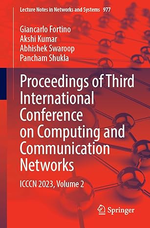 proceedings of third international conference on computing and communication networks icccn 2023 volume 2 1st
