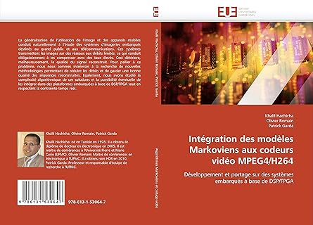 intagration des moda les markoviens aux codeurs vidao mpeg4/h264 daveloppement et portage sur des systa mes