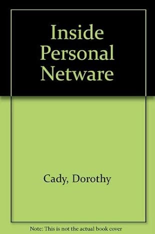inside personal netware 1st edition dorothy cady 1562052322, 978-1562052324