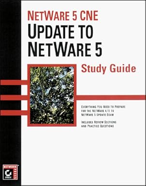netware 5 cne update to netware 5 study guide 1st edition michael g moncur ,john w jenkins ,james chellis