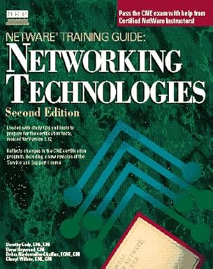 networking technologies 1st edition debra r niedermiller chaffins ,drew heywood 1562053094, 978-1562053093