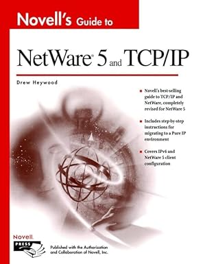 novells guide to netware 5 and tcp/ip 1st edition drew heywood 0764545647, 978-0764545641
