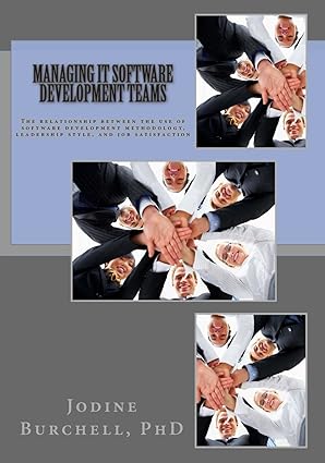 managing it software development teams the relationship between the use of software development methodology