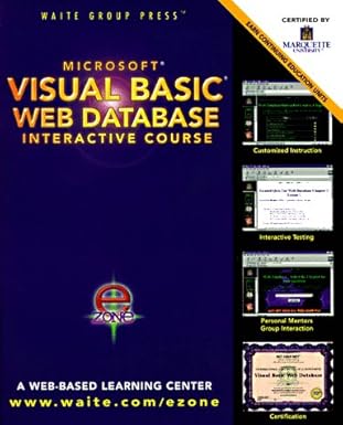 visual basic web database interactive course 1st edition gunnit s khurana ,satwant s gadhok 1571690972,