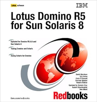 lotus domino r5 for sun solaris 8 1st edition ibm redbooks 073842322x, 978-0738423227