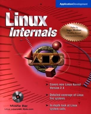 linux internals 1st edition moshe bar 0072125985, 978-0072125986