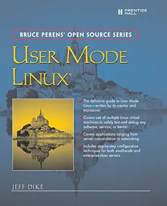 user mode linux 1st edition jeff dike 0131865056, 978-0131865051