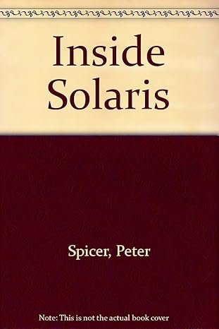 inside solaris 1st edition steven r lee 1562051768, 978-1562051761