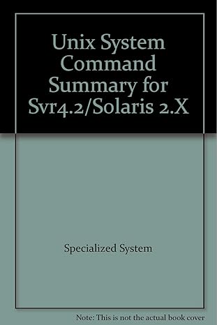 unix system command summary for svr4 2/solaris 2 x 1st edition specialized system 0916151611, 978-0916151614