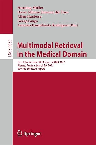multimodal retrieval in the medical domain first international workshop mrmd 2015 vienna austria march 29