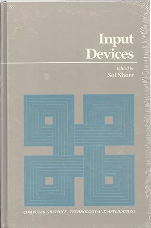 input devices 1st edition sol sherr 0126399700, 978-0126399707