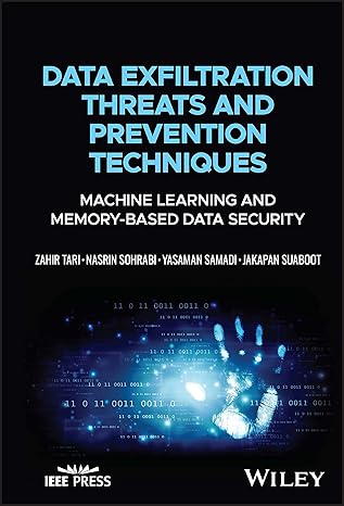 data exfiltration threats and prevention techniques machine learning and memory based data security 1st