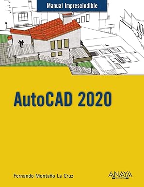 autocad 2020 1st edition fernando montaa o la cruz 8441541590, 978-8441541597
