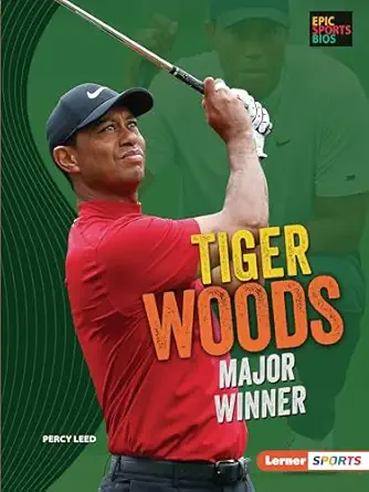 tiger woods major winner 1st edition percy leed 1728413427, 978-1728413426