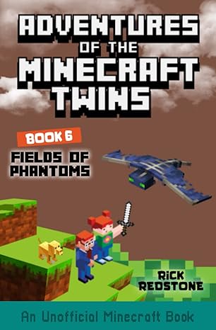 fields of phantoms adventures of the minecraft twins 1st edition rick redstone 064561937x, 978-0645619379