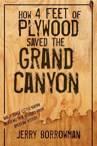 how 4 feet of plywood saved the grand canyon 1st edition jerry borrowman 1524400289, 978-1524400286