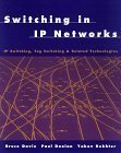 switching in ip networks ip switching tag switching and related technologies 1st edition bruce s davie ,paul